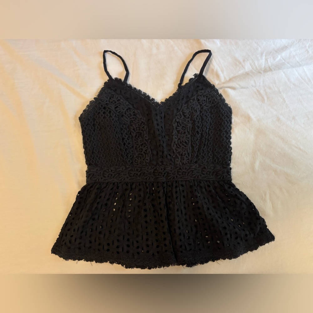 Boutique Black Lace Women’s Top